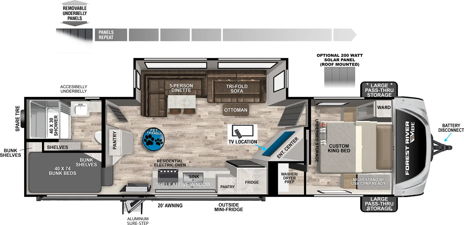 2600BH Floorplan Image